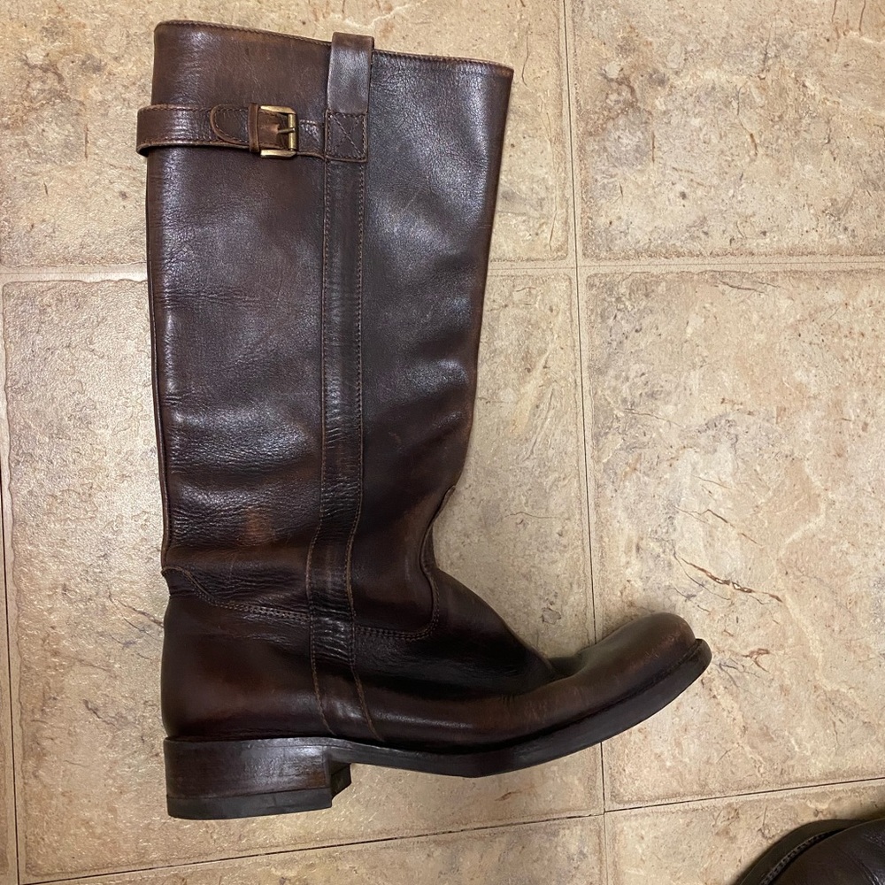 J Crew leather boots